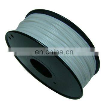 Good gloss product white color PC+ 1.75 3d priner filament from YOYI factory