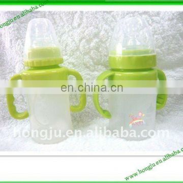 silicone baby feeding bottle