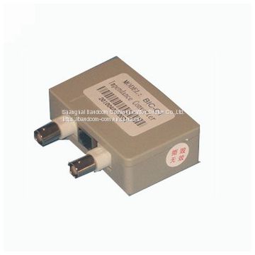 Single Port G.703 E1 Balun Adapter BNC to RJ45 impedance converter