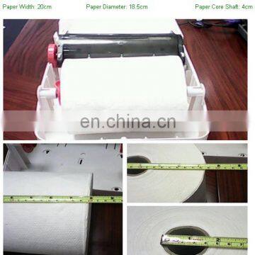 AOLQ A1-19 Manual Hands Free Paper Towel Dispenser, Plastic, Auto Cut, 9" Width x 15" Height x 12" Depth photo-3