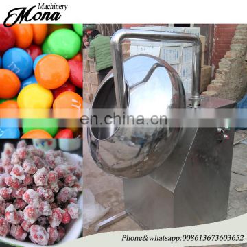 Professional peanut nut sugar coating pan machine chocolate coating pan machine with cool air