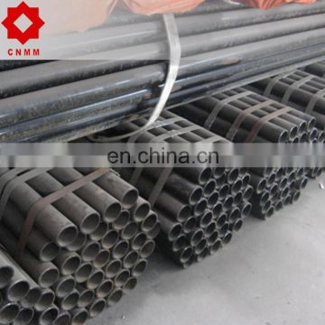 tianjin factory ms black steel pipe