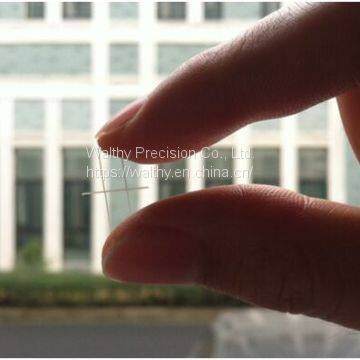 Glass/quartz/sapphire Parts, Substrate, via and Blind Holes Drilling, no Chipping Cut photo-4