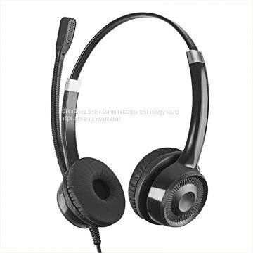 China Beien CS12 MP Telephone Call Center Headset Customer Service Noise-cancelling Headset
