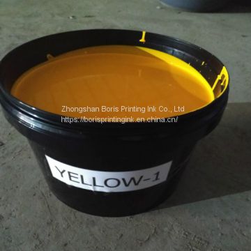 Heat transfer ink for wood grain paper