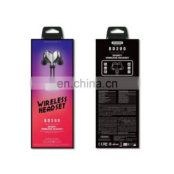 2019 Popular Amazon Mini Bluetooth In Ear Headphone Sport Wireless Headset With Magnetic Storage photo-7