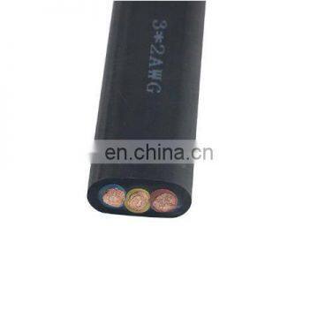 Rubber Insulated Electrical Wire Flat H07rn-f Copper Welding Cable photo-2