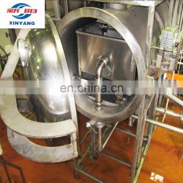 All-in-one continuous vacuum fryer with centrifugal de-oiling program