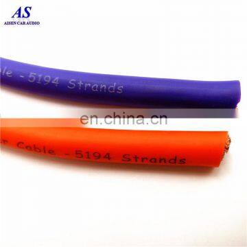 Car Audio 0 GA Power Cables 100%OFC 1/0 Gauge Ground Cable photo-5