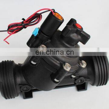 solenoid controlled valve with 2-Way Internal Controls and Trio integrated Open-Auto-Close manual selector