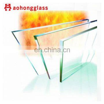 8-15mm safety 2 hour 3 hour Frameless Fire Rated Glass Door