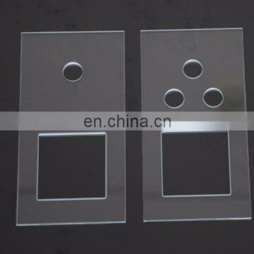 Customized elevator touch control push button panel glass