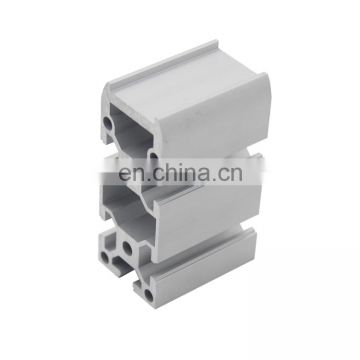 Silver 6063 T5 4095 From Anodized Door Aluminium Strut 4095 8 Slots Aluminum Profile Extrusions T Slot For Delta Reprap 3ds