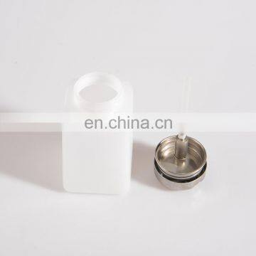 Stainless Steel Nail Art Liquid Alcohol Press Empty Bottle Portable Acrylic Gel Polish Cleaner Remover Dispenser photo-6