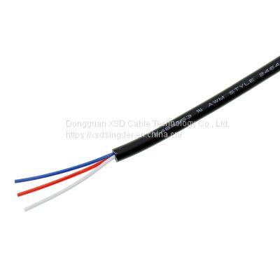 Competitive Price Awm Style UL 2464 24 AWG Wire 300V Electric Cable Copper Wire photo-3