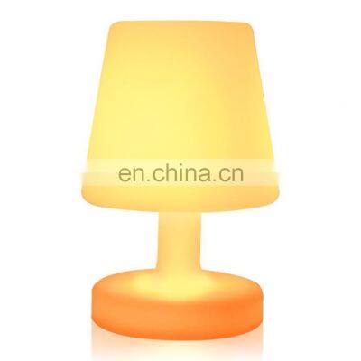 indoor or outdoor decorative  illuminated cordlessled table lamp for kids reading