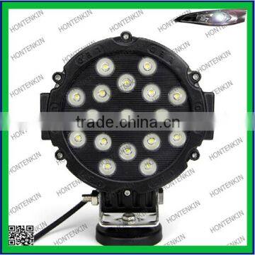 4"round 51W led combination lamp, LED worklight for 4x4 offroad spot beam IP67,CE,Rohs