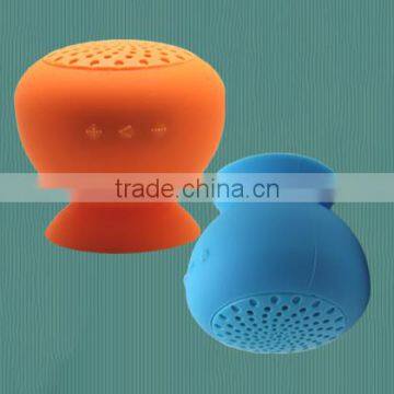 Speaker System Mini Wireless Speaker Mushroom Suction Cup Bluetooth Speaker