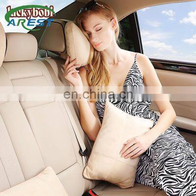 Car Pillows 3D Memory Cotton Lumbar Back Support Warm For Benz Car Seat Cushion Universal Car Neck Pillow Auto Accessories D03