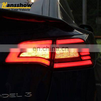 Model Y Led Brake Light Double ReverseTaillights For Tesla Model 3/Y Sequential Turn Signal Tail Lights