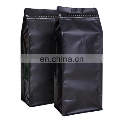 coffee packaging bags custom aluminium foil bag coffee bag valve zip