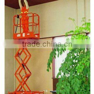 Labor-saving mini scissor lift for sale