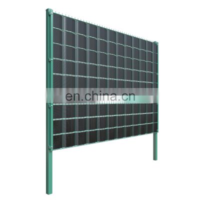 100% UV Resistance OEM tarpaulin privacy garden zaun sichtschutzstreifen pvc strip screen fence