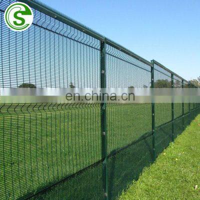 Hot dipped galvanized vandal resistant 358 fence panels high security fencing for Ivory Coast