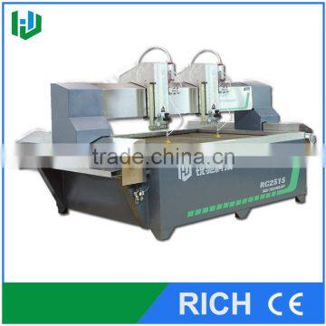 water jet machine with 2 cutting head
