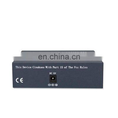 OEM Industrial Grade 10/100Mbps 1 Fiber Optical Port 8 RJ45 Port Fiber To Ethernet Converter photo-3