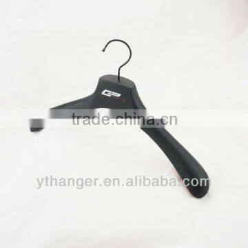 LH61 wood hanger top clothes hanger