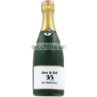 PU Foam Beer Bottle Shape Custom Antistress Reliever Ball