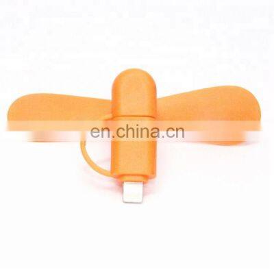 Shenzhen Factory Small Hand Cooling Mini Electric 2 in 1 Cell Phone Fan photo-2