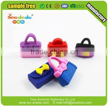 Cheap Colorful Bag Shaped Eraser Supplier photo-3