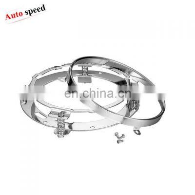 7'' Silver Bracket for Jeep Wrangler JK photo-2