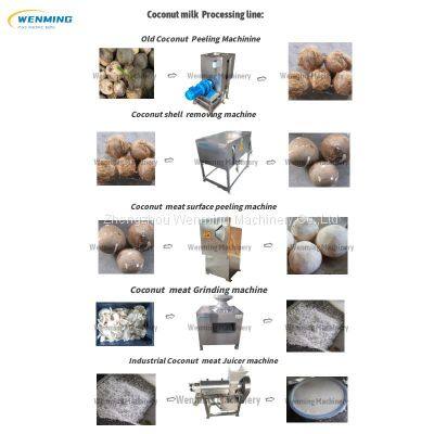Coconut Milk Procution Line Coconut Machines Coconut Milk Extractor Machines Coconut Milk Machine 1. Coconut Milk Processing Introduce: This Coconut Milk Processing Line is Designed for Making Coconut Milk (juice Liquid). After Getting the Coconut One tr photo-3