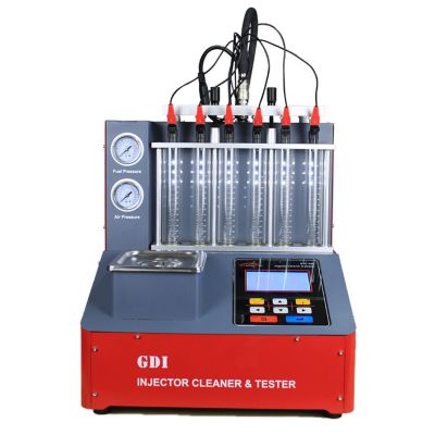 GDI-408-6C Ultrasonic inyectores 6 cilindro GDI Fuel Injector Cleaner And Tester probador de inyectores gdi diagnostic tools