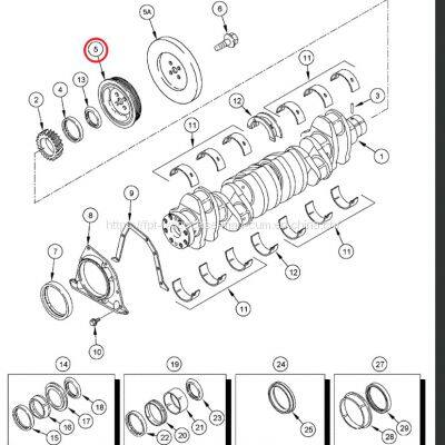 Cummins 6CT FLX3010 belt wheel J943660