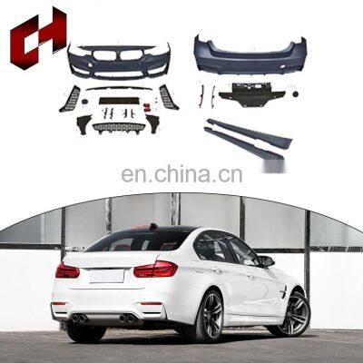 CH High Quality Rear Bumpers Trunk Wing Rear Bumper Reflector Lights Full Bodykit For BMW 3 Series 2012-2018 to M3