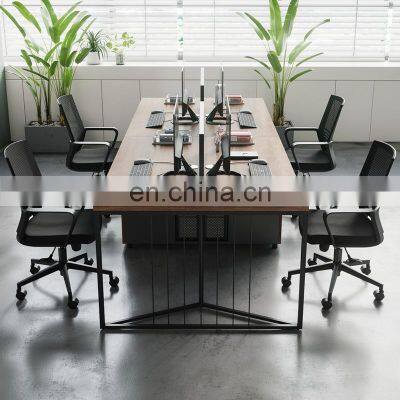 Wholesale Luxury Modern l Shaped Wooden Metal Executive Computer Office Desk photo-3