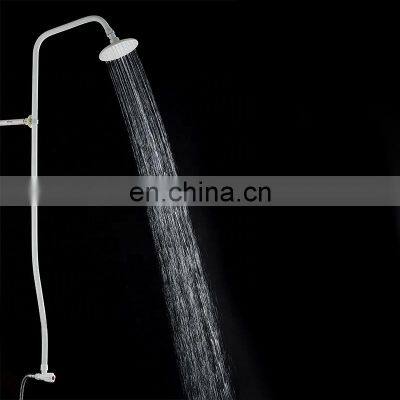 china factories direct price bathroom shower pipe rain hand shower faucet set