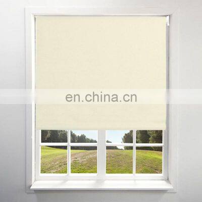 25mm Solar Sunscreen Fabric Office Hotel Window Treatment Ready Made Roller  Blinds  Manual Customize  Roller Blinds