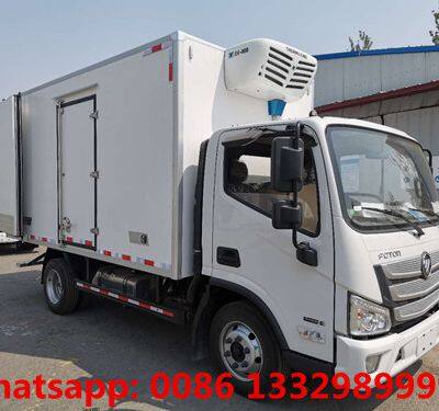 HOT SALE! FOTON AUMARK Cummins 141hp diesel cold van box vehicle for sale