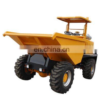 FCY50 4x4 off Road Tipper 5 Ton Mining Dump Trucks Hydraulic Hopper Mini Dumper photo-2