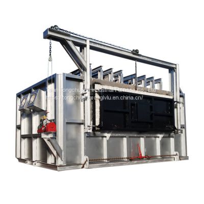 5 tons large natural gas melting furnace, double chamber recycled aluminum melting furnace, quality assurance