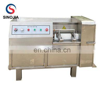 Industrial Use Meat Dicer Machine Restaurant / Frozen Meat Dicing Cube Cutter Machine