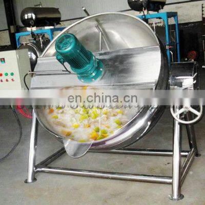 Tiltable With Stirring Electric Jacket Cooking Pot 1000L Jacket Kettle photo-3