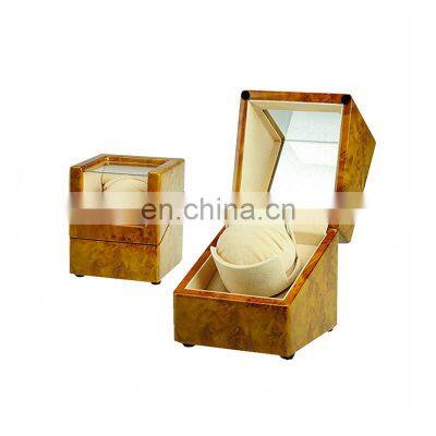 ROHS China Manufacturer Wooden Watch Winder Box For Single Watch