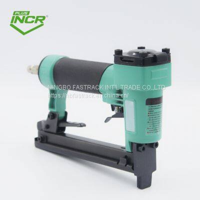 Durable 21 Gauge Fine Crown Air Pneumatic Nb-fastrack Staple Gun Fastrack Air Stapler 8016 for Furniture Decoration photo-3