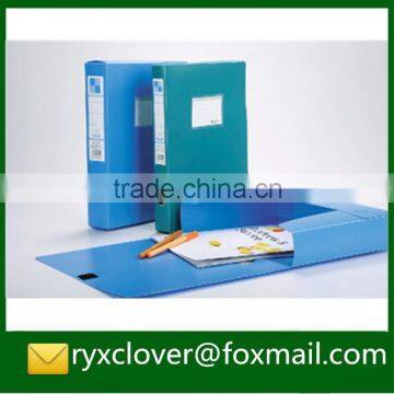 Office Plastic Hook and Loop Box File Folder With Finger Ring photo-2